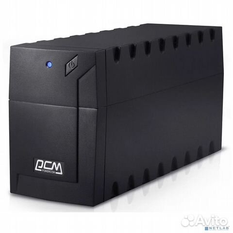 Новый ибп UPS PowerCom RPT-600AP euro Line-Intera