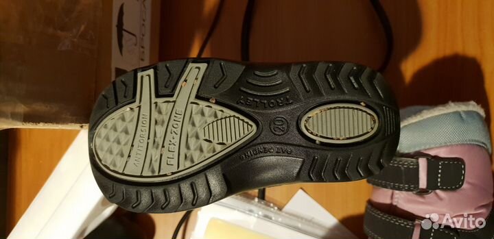 Ботинки зимние на меху 20 размер