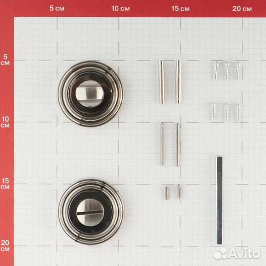 Фиксатор ML SN/CP-3 (матовый никель/хром)