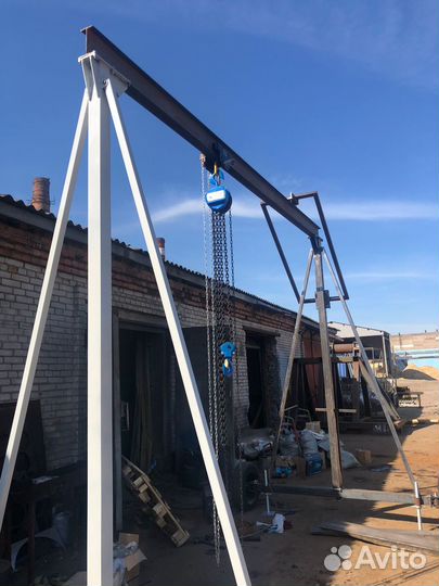 Ручной козловой кран