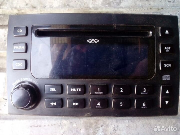 Магнитола штатная Chery Tiggo (T11),07г