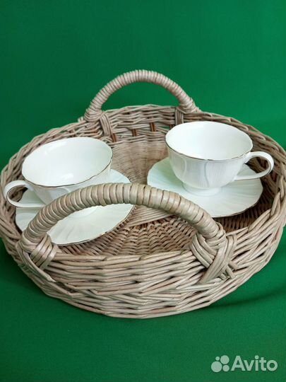 Плетеные изделия из бумажной лозы