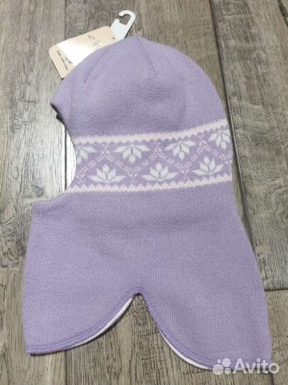 Новый шлем зима Котик 2г 52