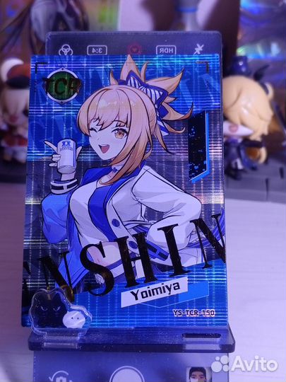 Коллекционные карточки геншин