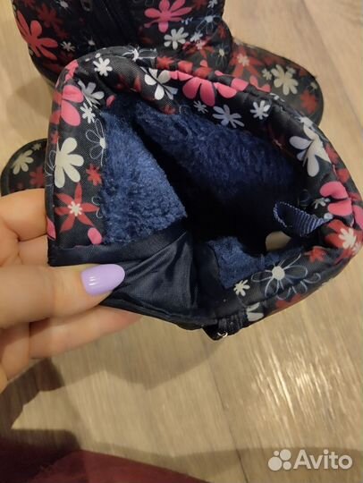 Сапоги зимние детские 28 размер