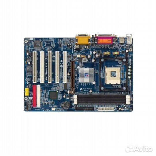 Б/у сокет 478 GigaByte GA-8IE533