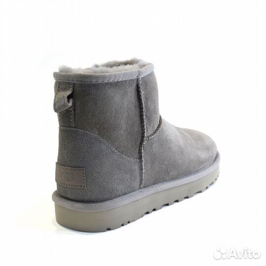 Угги classic mini II UGG-ORG оригинал сер