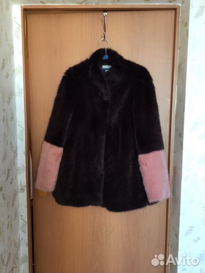 Шуба из искусственного меха hm