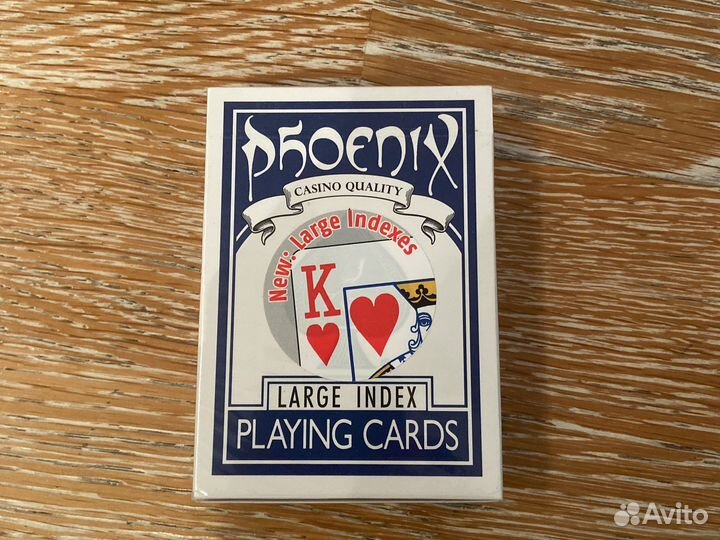 Игральные карты Phoenix. Новые в пленке