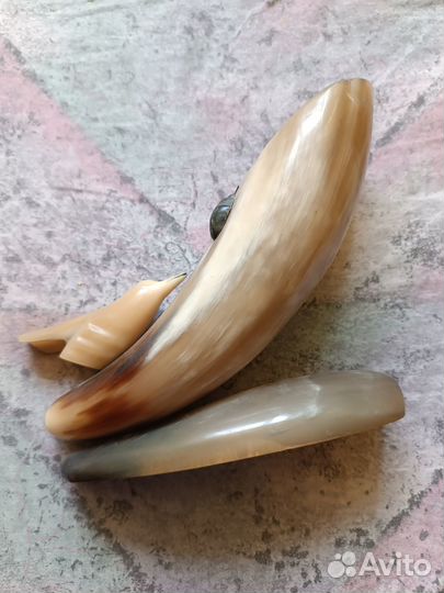 Сувенир рог кость