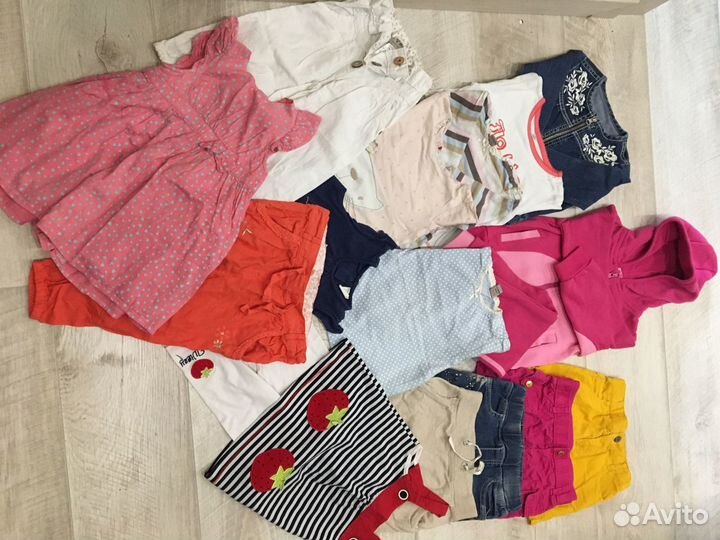 Вещи пакетом на девочку