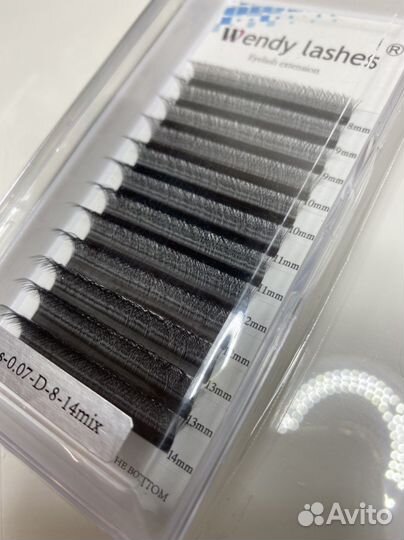 Ресницы для наращивания пучки