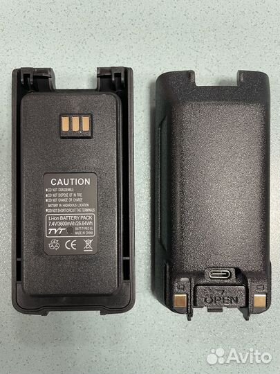 Новые аккумуляторы для раций TYT MD-UV390