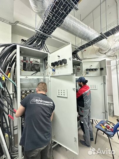 Сборка и установка шитов вру,грщ,ща,що,авр