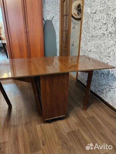 Кухонный стол раскладной книжка бу