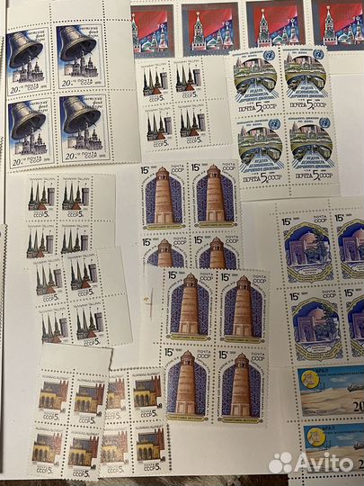 Марки серия города