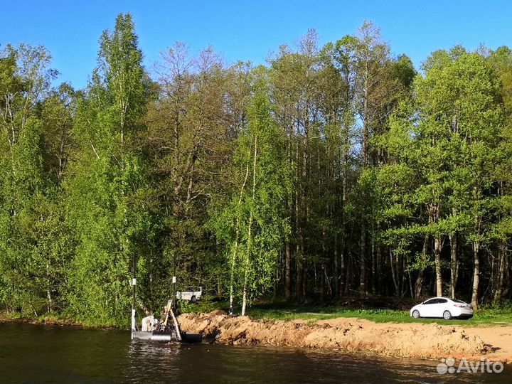 Очистка, углубление водоемов