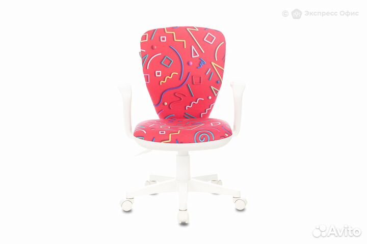 Кресло компьютерное детское Бюрократ KD-W10axsn/st