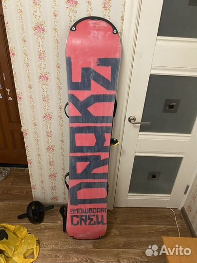 Сноуборд и крепления