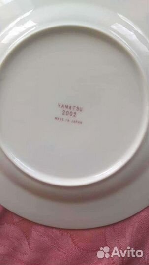 Тарелки суповые форфоровые