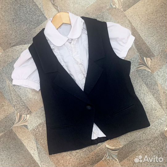 Школьная форма для девочки. Рубашки