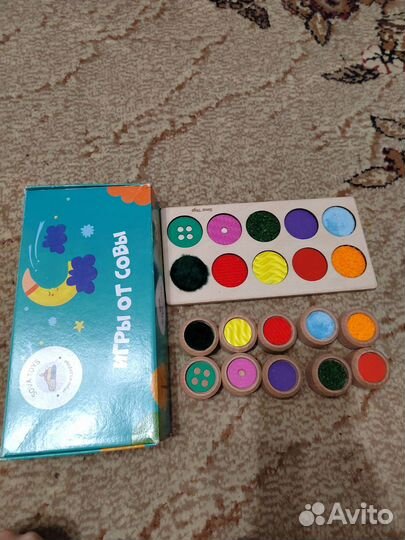 Тактильное лото Sova Toys