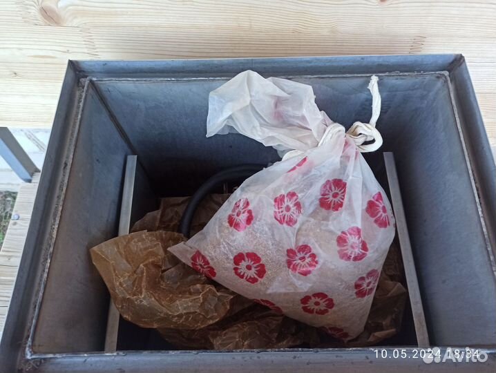 Коптильня горячего копчения из нержавейки