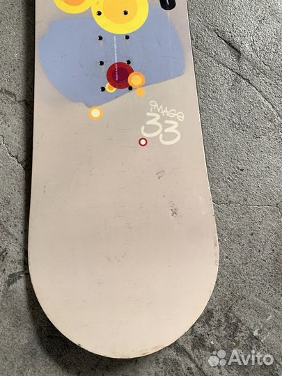 Сноуборд 133 кембер детский Crazy Creek