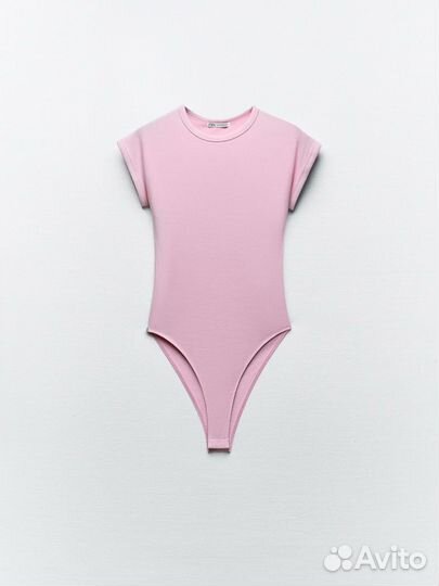Боди zara в рубчик новое