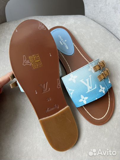 Шлепанцы louis vuitton