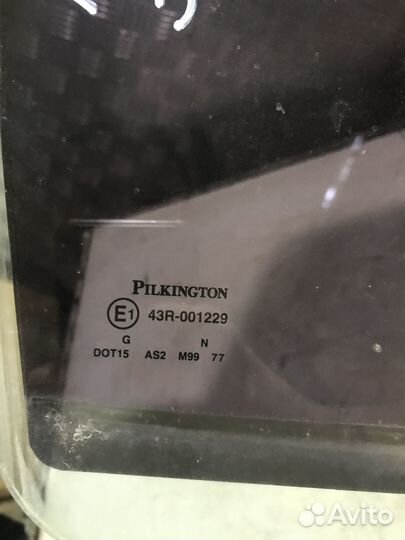 Стекло заднее правое Mitsubishi ASX