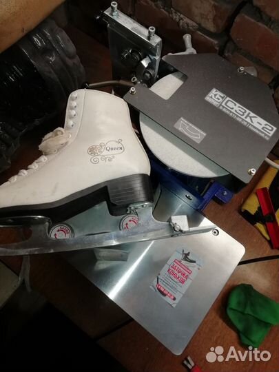 Станок для заточки коньков сзк 2