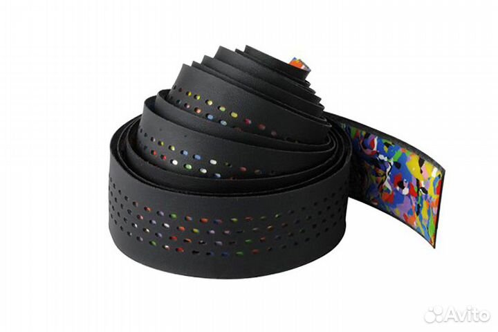 Обмотка руля Cinelli Caleido, черная, с заглушками