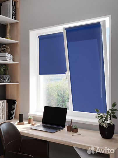 Рулонные шторы Блэкаут Фиолетовые RAL3967