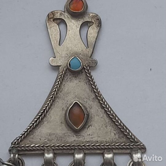 Антикварный восточный амулет подвеска