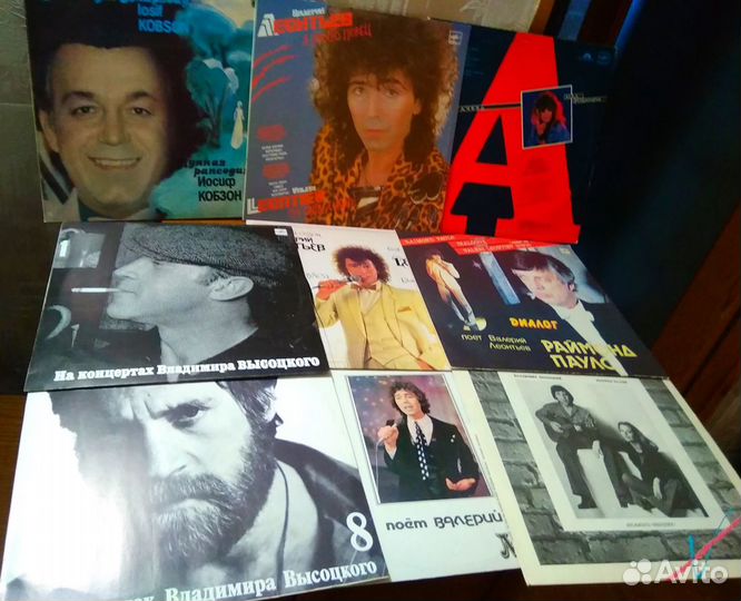 Советская эстрада. Пластинки. Много