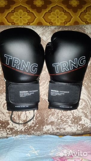 Боксерские перчатки 12 oz Decathlon trng Outshock