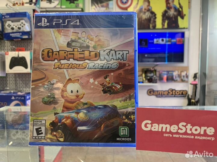 Garfield Kart Furious Racing PS4 (новая)