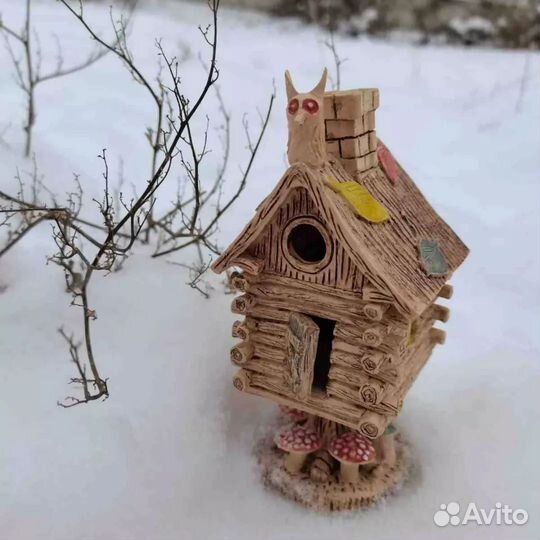 Керамический домик бабы Яги