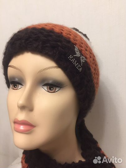 Шапка женская вязанная