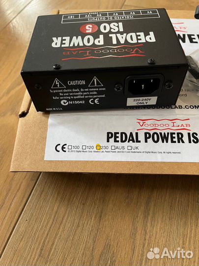 Voodoo Lab Pedal Power ISO 5