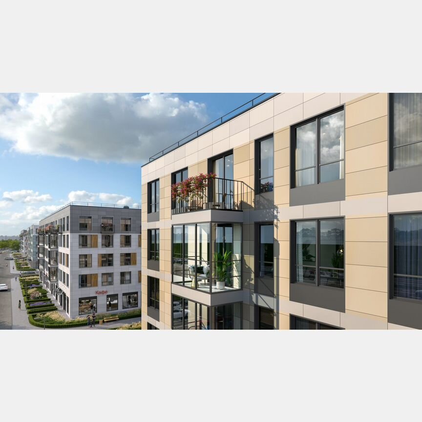 2-к. квартира, 57,7 м², 1/5 эт.
