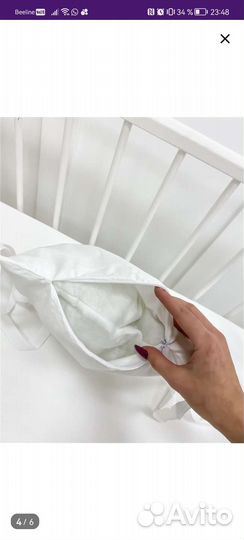 Бортики в детскую кроватку