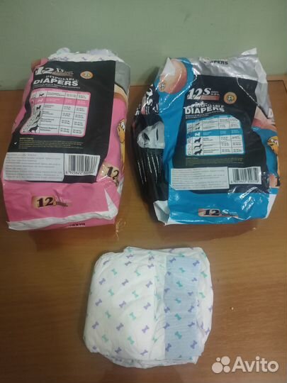 Памперсы для собак xl