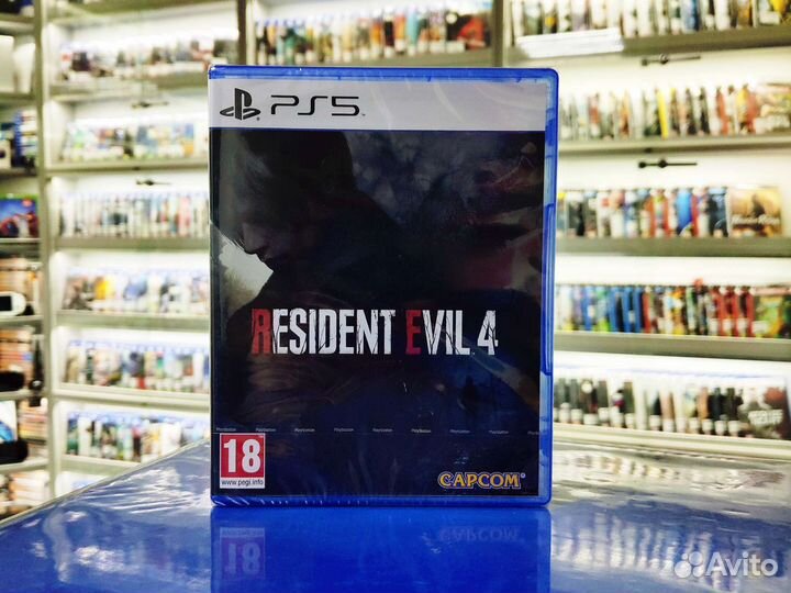 Диск PS 5 Resident Evil 4 Remake