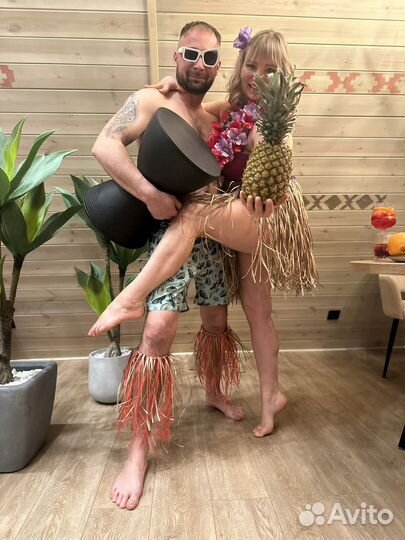 Наряд для гавайской вечеринки