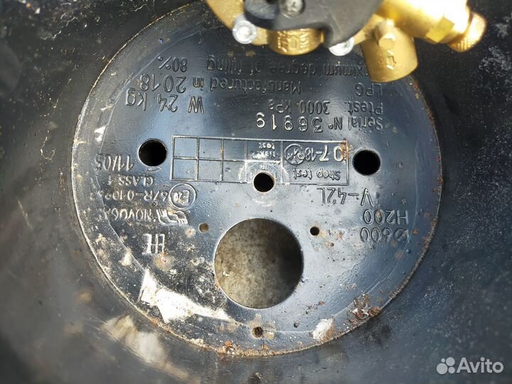 Газовый балон под запаску