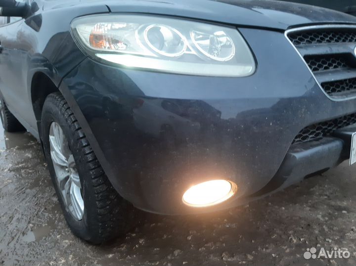 Бампер передний hyunday santa fe 2
