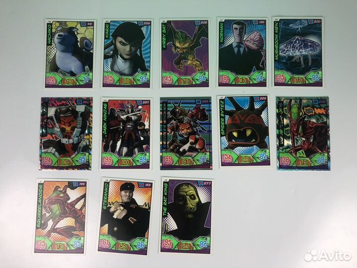 Карточки Panini Черепашки ниндзя