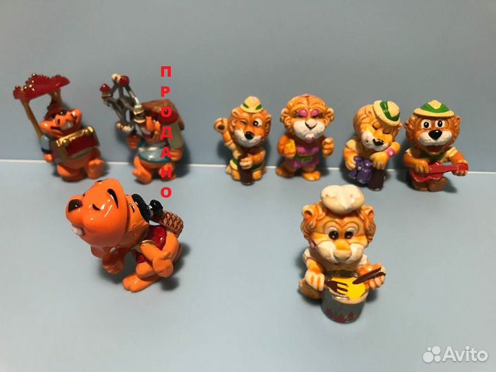 Львята и бобры из Киндера (Kinder Surprise)